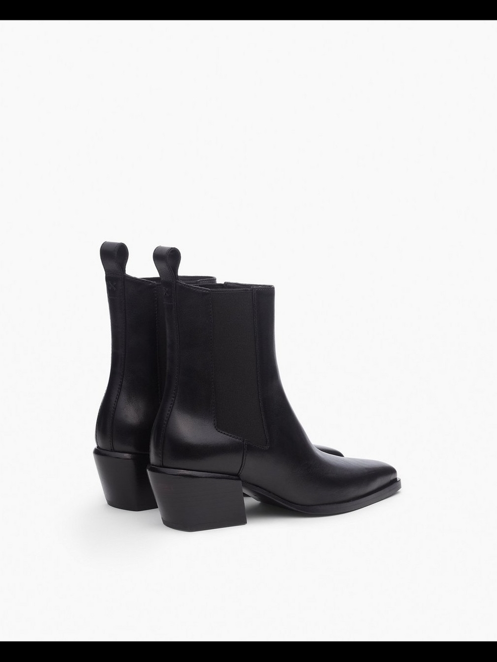 Rag & Bone Women's Black Leather Joni Chelsea Boots 41/11 Like New DEAL!
